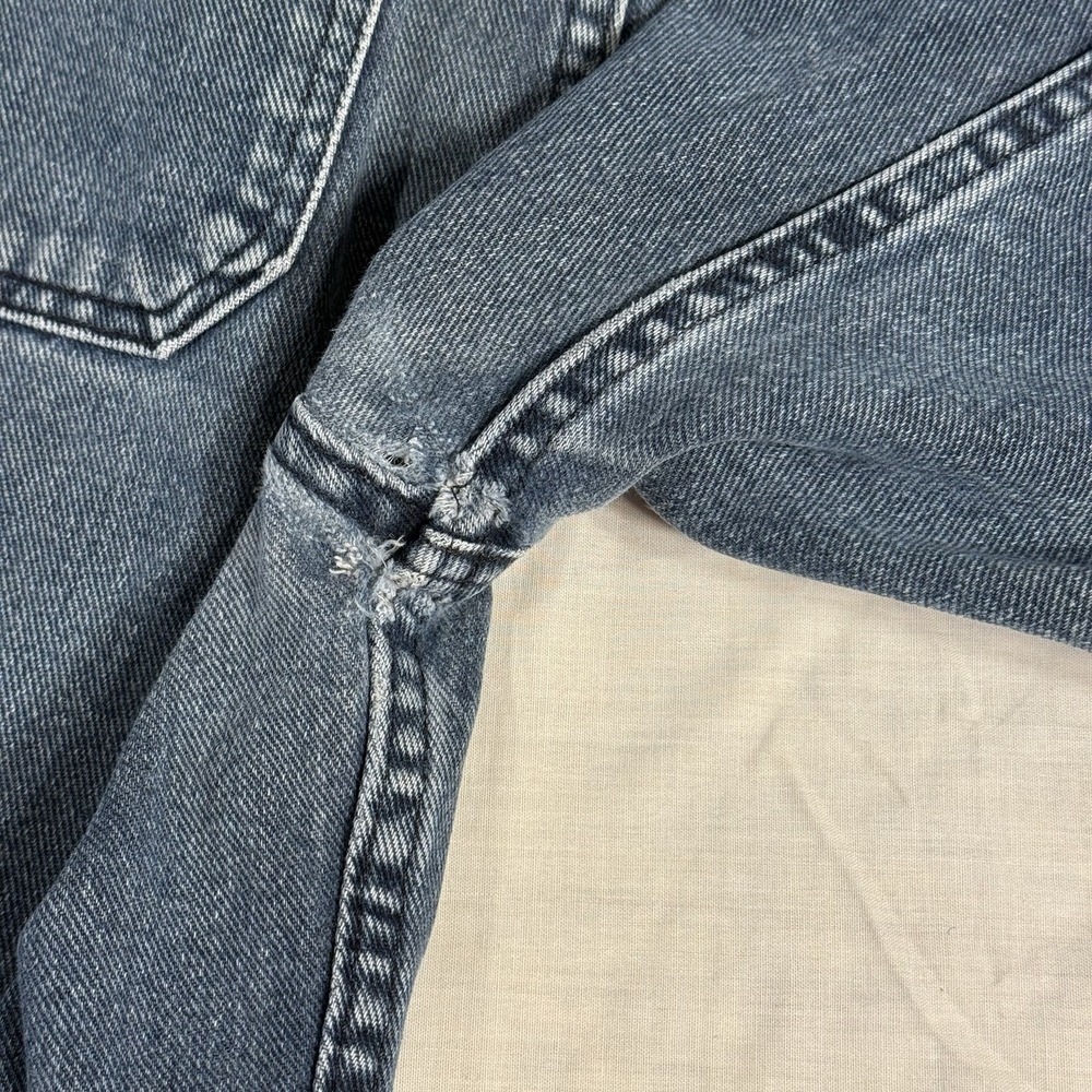 Vintage Faded Glory Mens Cargo Jean Shorts Size 38 Loose Retro 90s Y2K Skater‎ - Picture 3 of 4